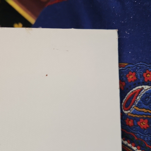 multi coloured heart tree print on canvas, - Picture 4 of 7